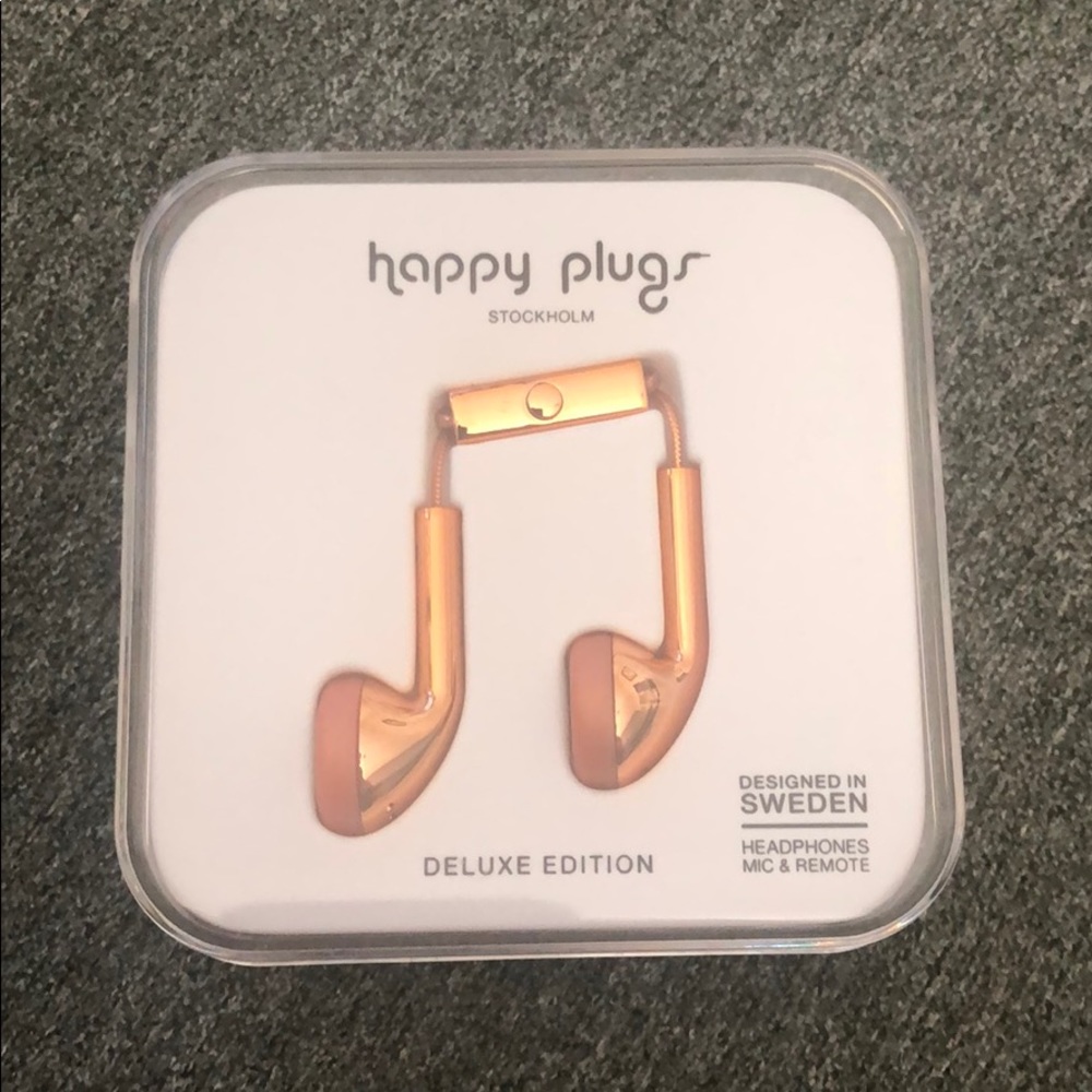 Happy Plugs - Stockholm - Headphones Mic & Remote